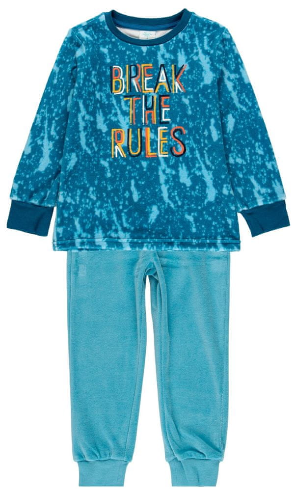 Boboli chlapčenské hrejivé pyžamo 935007 modrá 116